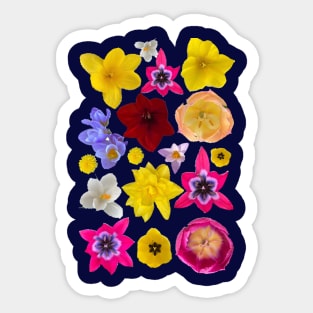 So Many Flowers in the Dark Sticker